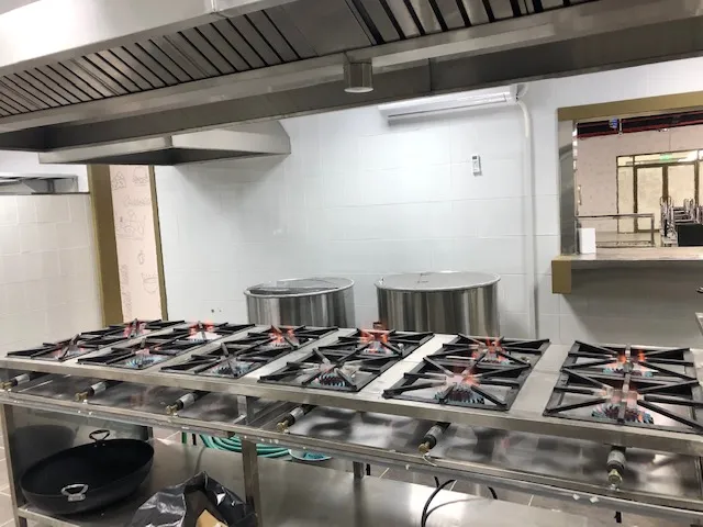 مشاريع غاز تجارية - مطاعم ومقاهي